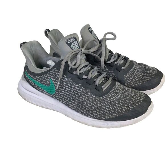 Nike Womens Renew Rival AA7411-016 Gray Running Shoes Sneakers Size 9 - Picture 7 of 10